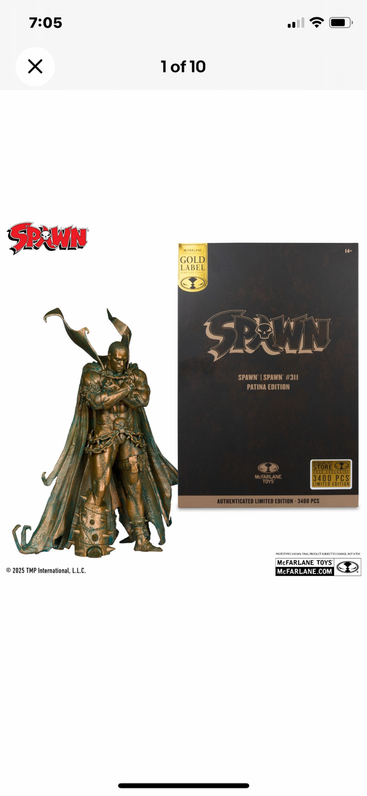 Spawn #311 Patina Edition